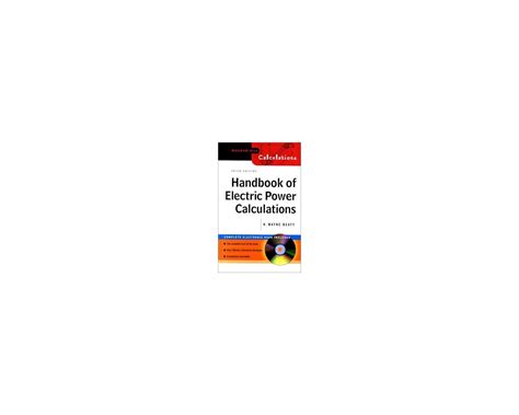 Handbook Of Electrical Power Calculation