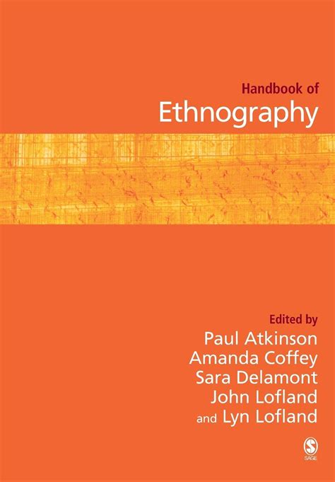 Handbook Of Ethnography