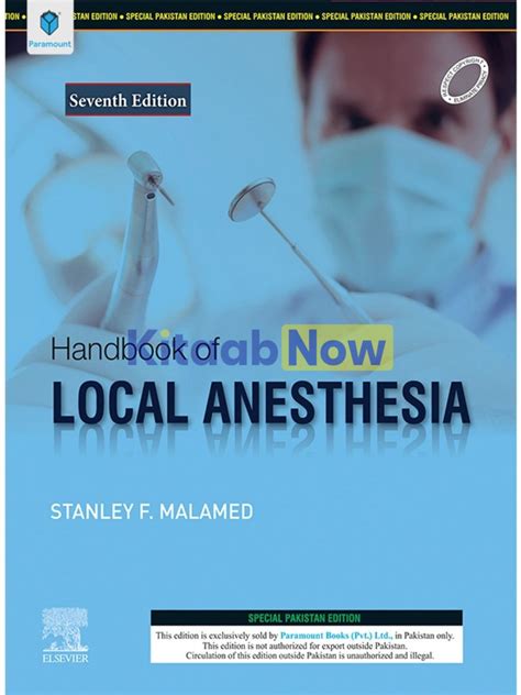 handbook of local anesthesia