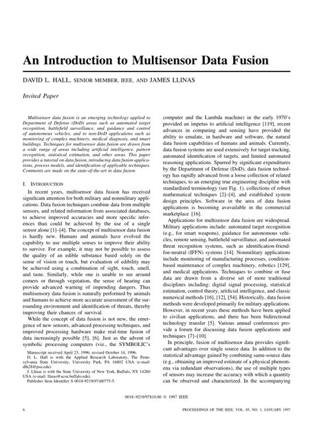 Handbook Of Multisensor Data Fusion Theory And Practice Second Edition Electrical Engineering Applied Signal Processing Series