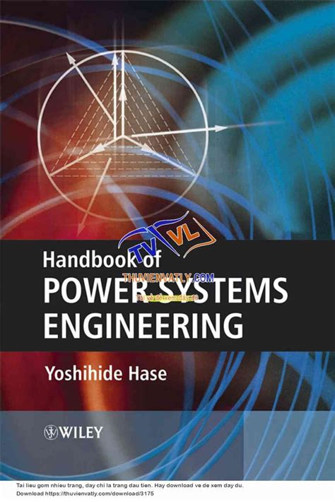 Handbook Of Power System Engineering Yoshihide Hase