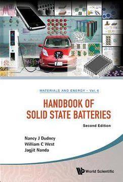 handbook of solid state batteries world scientifi