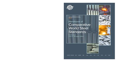 Read Handbook Comparative World Steel Standards 4Th Edition 