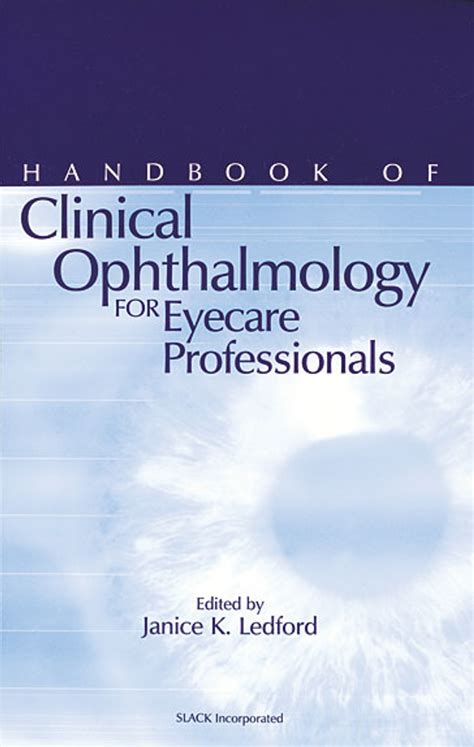 Full Download Handbook Of Clinical Ophthalmology For Eyecare Professionals Handbook Of Clinical Opthalmology For Eyecare Professionals November 6 2000 Paperback 