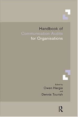 Download Handbook Of Communication Audits For Organisations 