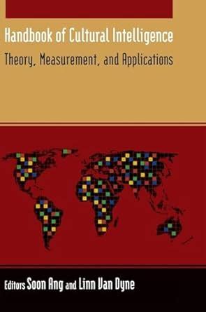 Full Download Handbook Of Cultural Intelligence Theory Measurement And Application 