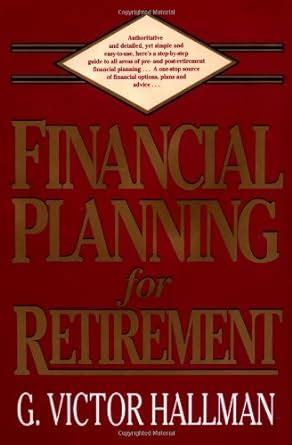 Read Online Handbook Of Financial Planning For Retirement 
