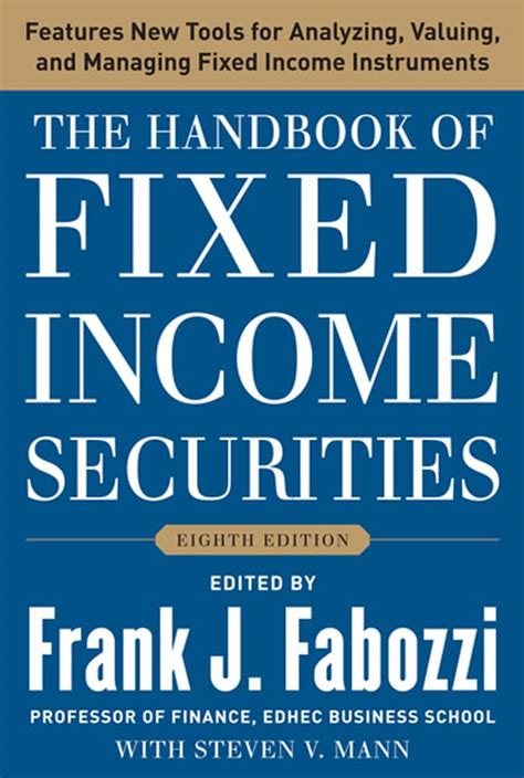 Full Download Handbook Of Fixed Income Securities 8Th Edition 