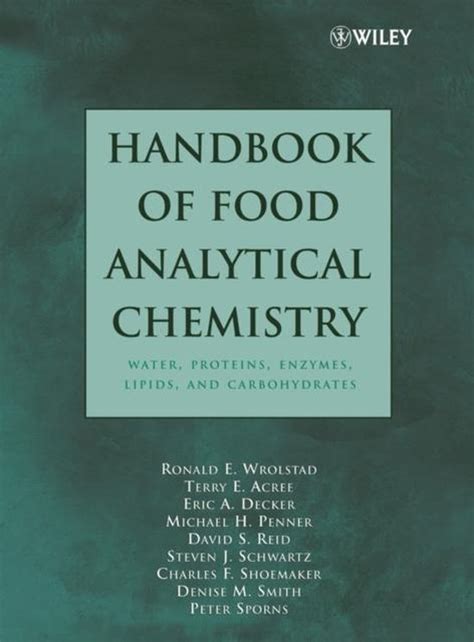Read Online Handbook Of Food Analytical Chemistry Gsixty 