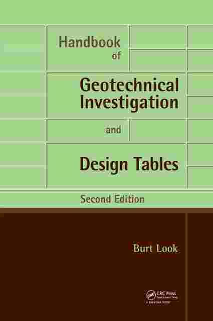 Read Handbook Of Geotechnical Investigation And Design Tables Second Edition 
