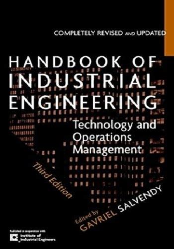 Read Handbook Of Industrial Engineering Technology Operations 