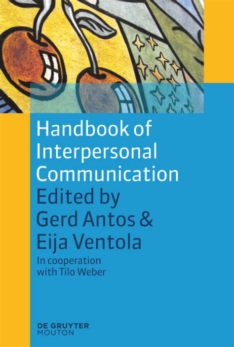 Read Handbook Of Interpersonal Communication Hb 