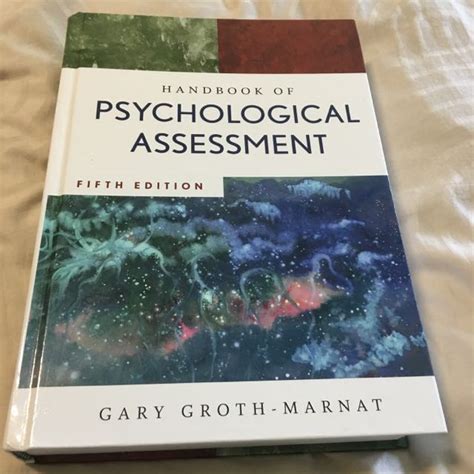 Read Handbook Of Psychological Assessment 5Th Edition Free Download 