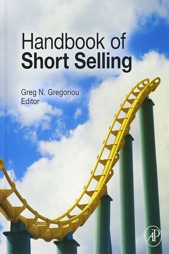 Full Download Handbook Of Short Selling 