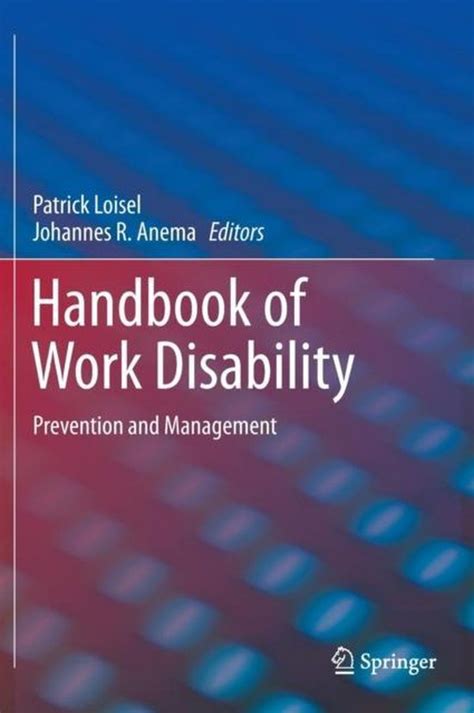 Full Download Handbook Of Work Disability 