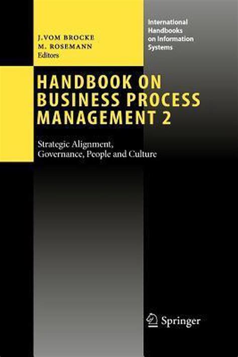 Download Handbook On Business Process Management 2 Tehran 