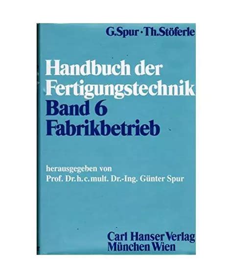 handbuch der fertigungstechnik