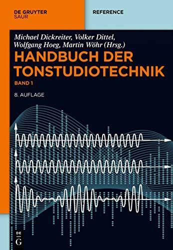 handbuch der tonstudiotechnik set of 2