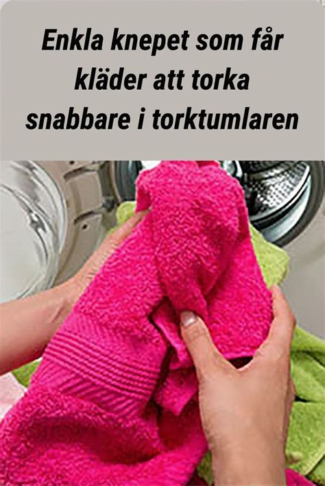 handdukar torktumlare