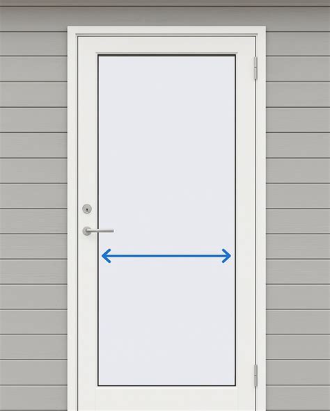 handikappanpassad dörr bredd