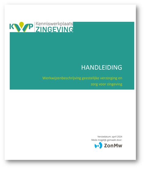 handleiding zingeving