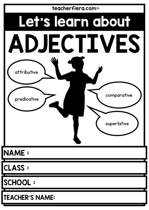 Handprint Adjective Booklet 8211 Lesson This Writing Adjectives - Writing Adjectives