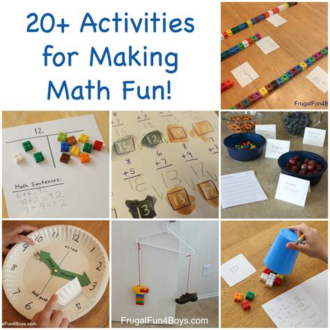 Hands On Learning With 50 Math Activities For Math Learning Activities - Math Learning Activities
