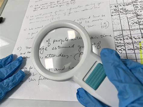 handwriting analysis forensics