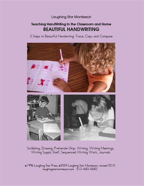 Handwriting In The Montessori Early Childhood Classroom Maitri Montessori Writing Activities - Montessori Writing Activities