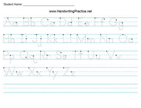 Handwriting Practice Worksheets Handwritingpractice Net Handwriting Practice Sheets For Kindergarten - Handwriting Practice Sheets For Kindergarten