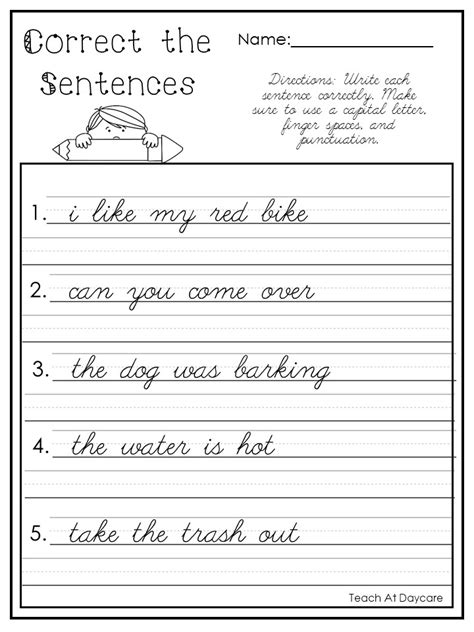 Handwriting Sentences Cursive Practice Teacher Made Twinkl Writing Sentences In Cursive - Writing Sentences In Cursive