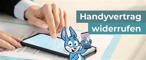 handyvertrag widerrufen frist