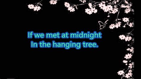 Hanging Tree Lyrics
