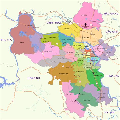 Hanoi Map - PEOPLES COMMITTEE OF HANOI CITY - HANOI Portal