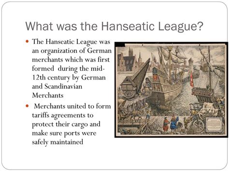Hanseatic League Definition