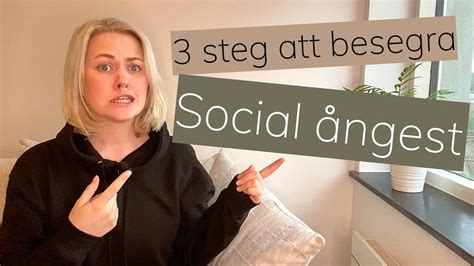 hantera social angest