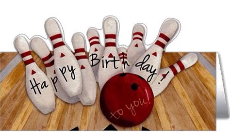 happy birthday bowling