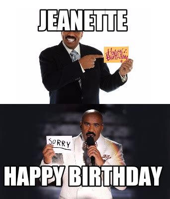 Happy Birthday Jeanette Memes