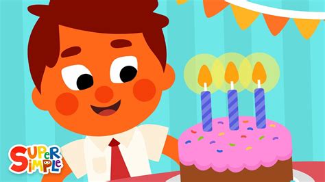 Happy Birthday Kids Songs Super Simple Songs Youtube Birthday Kindergarten - Birthday Kindergarten