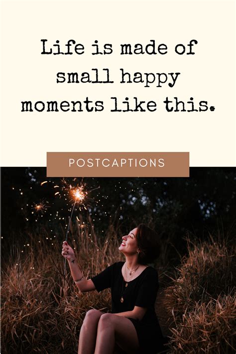 Happy Life Caption