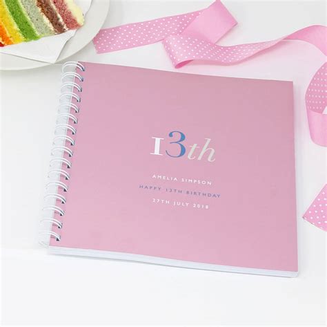Download Happy 13Th Birthday A Memory Book Letters From The People Who Love You Most Softback 13Th Birthday Book 13Th Birthday Gifts For Girls Or Boys 13Th Boys Birthday Scrapbook Birthday Guest Book 