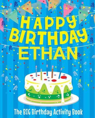 Download Happy Birthday Ethan The Big Birthday Activity Book 