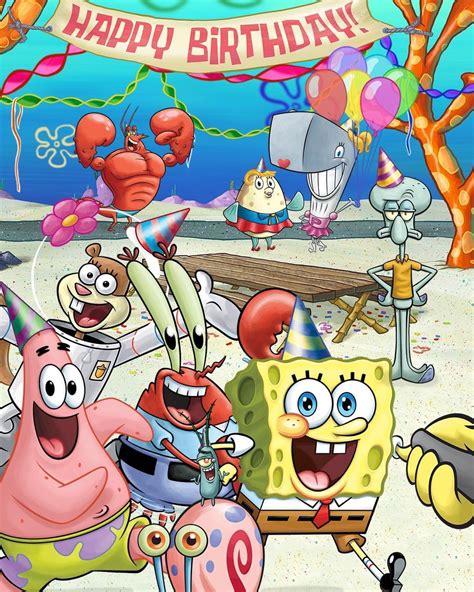 Read Happy Birthday Spongebob Spongebob Squarepants 