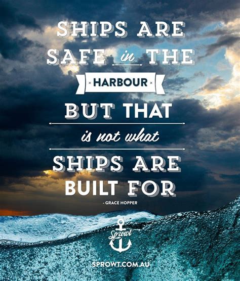 Harbour Ship Quotes