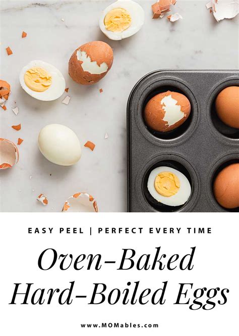 hard boiled eggs in oven