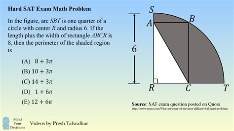 Hardest Sat Questions