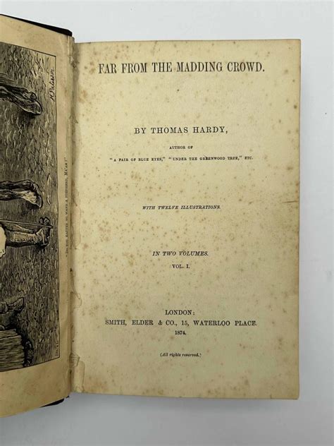 Hardy Far From The Madding Crowd