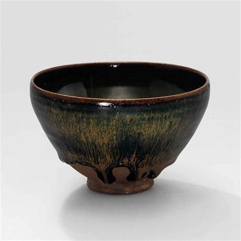 Download Hares Fur Tortoiseshell And Partridge Feathers Chinese Brown And Black Glazed Ceramics 