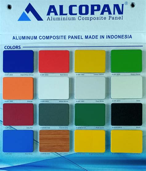 harga aluminium composite panel per lembar