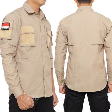 Harga Baju Tactical Coklat Pendek Terbaru Februari 2024 Desain Baju Tactical - Desain Baju Tactical